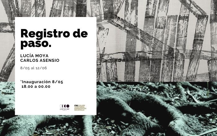 Registro de paso. Lucía Moya y Carlos Asensio